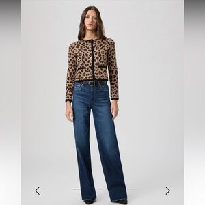 Paige Sasha Wide Leg Jean 34.5”